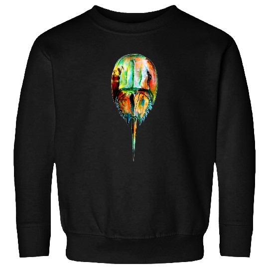 Horse Pet Tye Dye Horseshoe Crab Sweatshirts