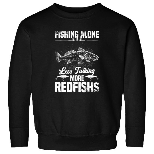 Fishing Fun Redfish Fisher Spot Rod Lure Accessories Redfish Fishing Sweatshirts