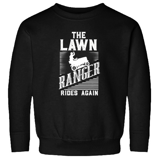 Lawn Mower Fun We Ride At Dawn Dad Lawn Mower Make Laugh Day Yard Work09 Sweatshirts