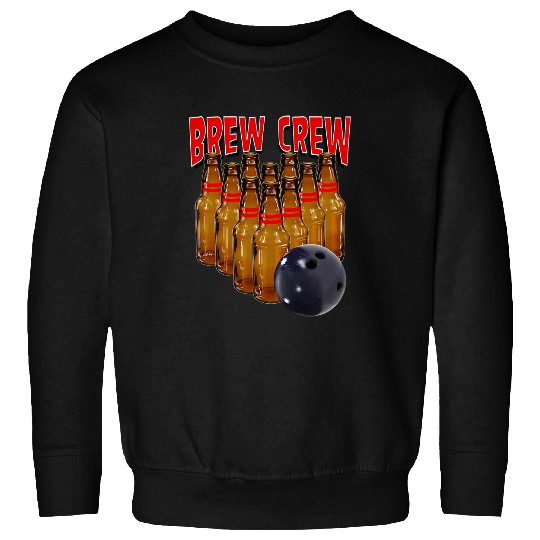 Sport Bowling BREW CREW bowling Sweatshirts