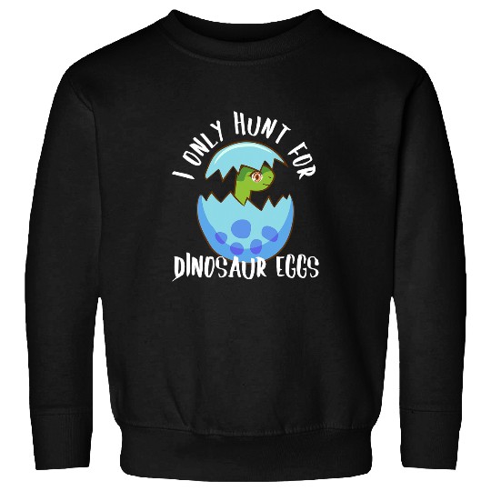 Dinosaur Pet Easter Egg Hunt Cute Dinosaur Easter for Boys and Girls Sweatshirts