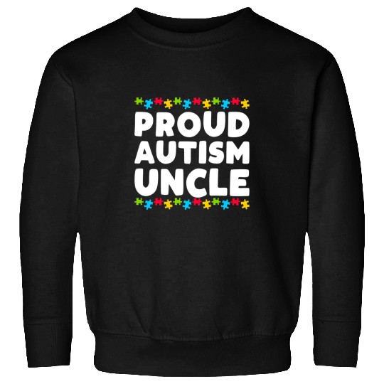 Autism Puzzle mens autism awareness proud autism uncle 2autism uncle Sweatshirts