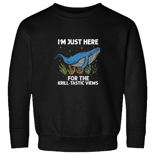 Whale Pet Beluga Whale Quote for Marine Mammal and Orca Sweatshirts