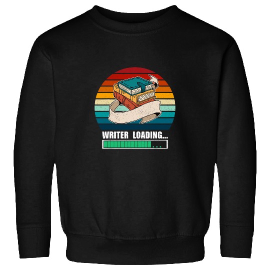 Book Fun Writer Loading Author Book Writing Sweatshirts