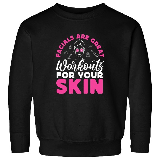 Cute Licensed Esthetician Skincare Beautician Skin Therapist 22 Sweatshirts