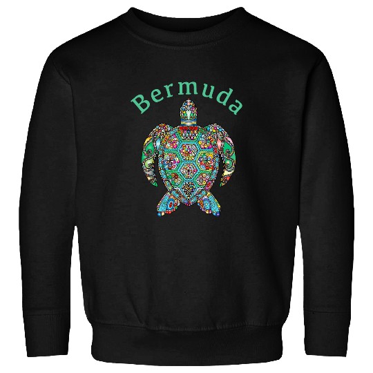 Turtle Pet Bermuda Tee Tribal Sweatshirts