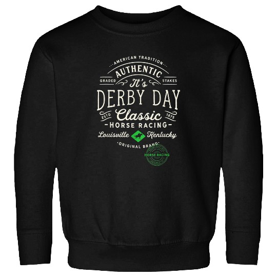 Horse Pet vintages Derby Day Louisville Kentucky Horse Racing Sweatshirts