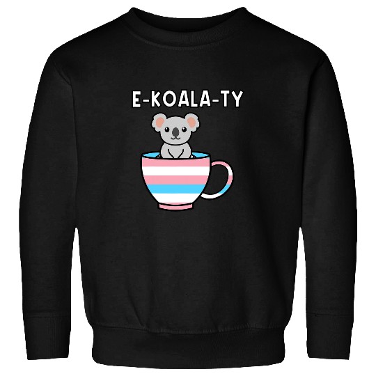 Koala Pet EKOALATY LGBTQ Pride Flag Pride Month Transgender Tea Sweatshirts
