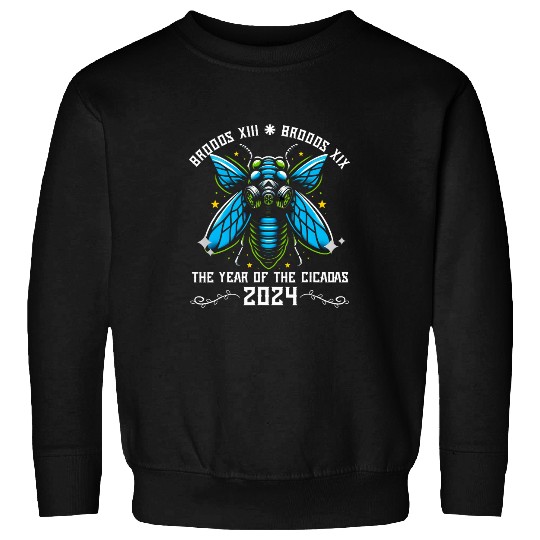 Cicada Lover Brood XIX Brood XIII Year Of The Cicada 2024 27 Sweatshirts