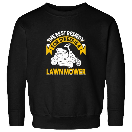 Lawn Mower Fun Gardener Garden Gardening Mow Grass 14 Sweatshirts