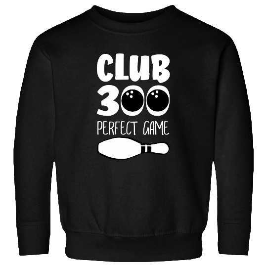 Sport Bowling Club 300 Perfect Game Bowling Balls and Pin Sweatshirts
