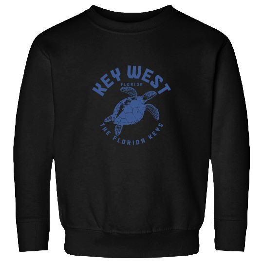 Turtle Pet Key West Florida Sea Turtle Scuba Diving Vintage Sweatshirts