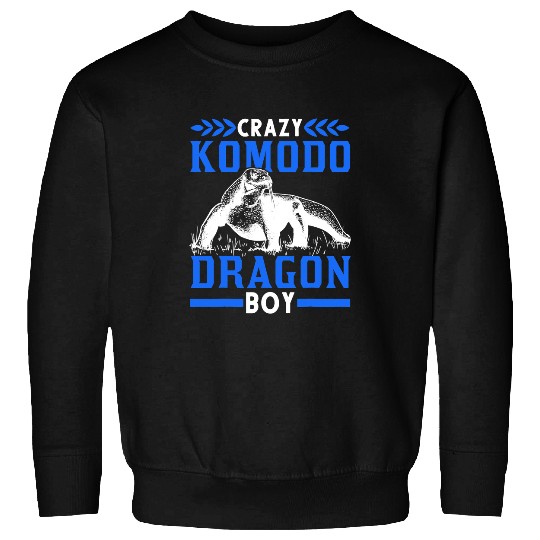 Komodo Pet crazys Komodo Dragon Boy Lizard Sweatshirts
