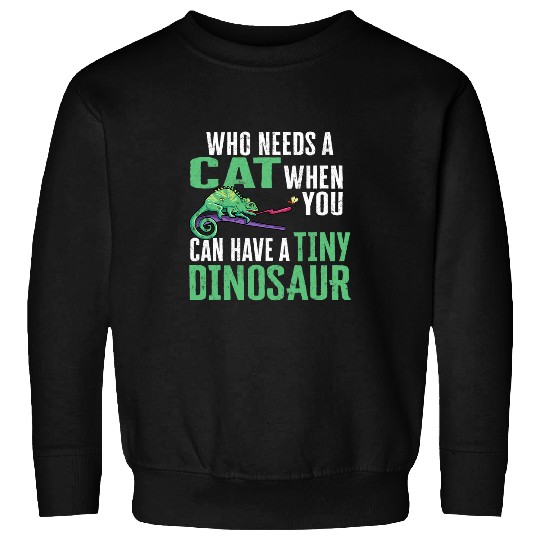 Chameleon Pet Lizard Reptile Herpetologist Sweatshirts