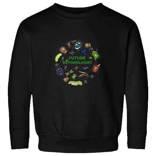 Entomology Bug Collection Funny Insect Future Entomologist Sweatshirts