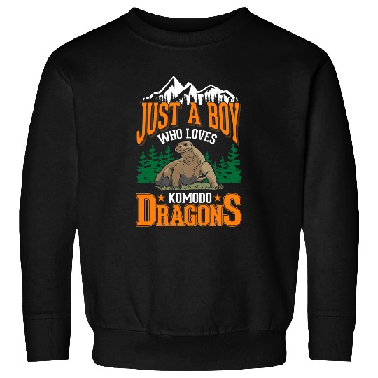 Komodo Pet Dragon Boy Komodo Dragon Monitor Lizard5 Sweatshirts