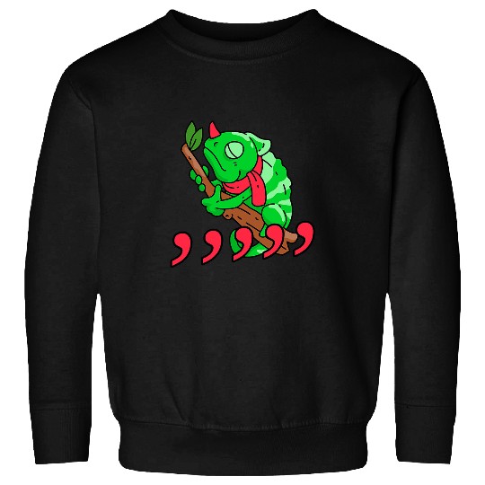 Chameleon Pet Komma Comma Song Chameleon Fans 8 Sweatshirts