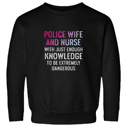 nurses Job Police Wife nurses Life RN Mom 64 Sweatshirts