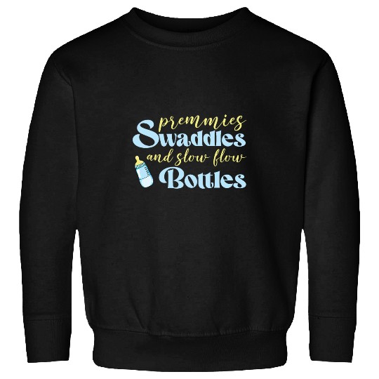 nurses Job Premmies Swaddlers Nicu nurses Thank You Cute Nicu nurses Sweatshirts