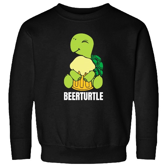Turtle Pet Beerturtle Turtle with beer Sweatshirts