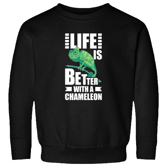 Chameleon Pet Life is better with a 8 Sweatshirts