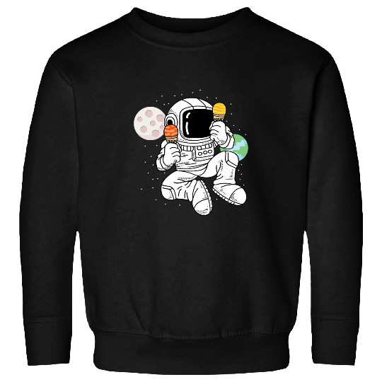 Astronaut Job Space Cream Astronomer Or Scientist Sweatshirts