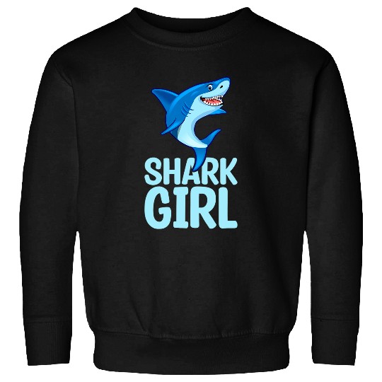 Shark Pet Cute Marine Biology Shark Lover Shark Girl Sweatshirts