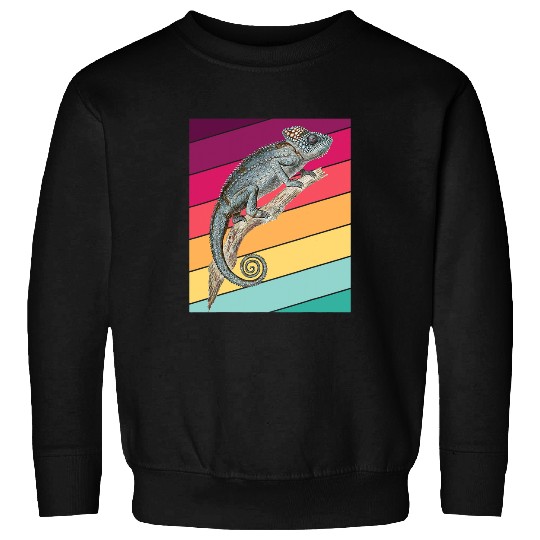 Chameleon Pet Lizard Spiny Chameleon Reptile  Lizard Sweatshirts