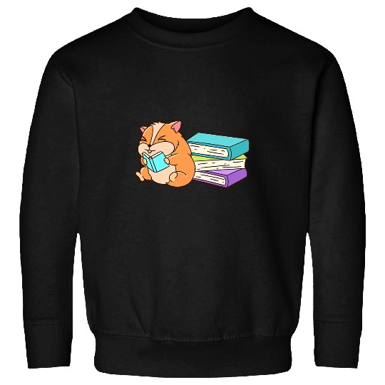 Hamster Pet Rodent Bookworm Bookworm Sweatshirts