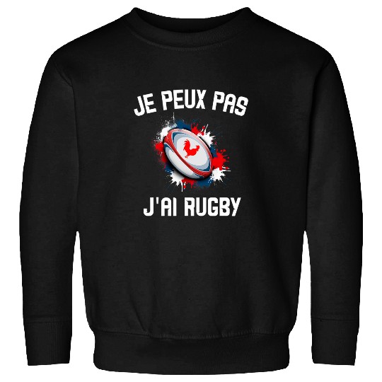 Sport Rugby Je Peux Pas Jai Rugby France Rugby XV de France Sweatshirts