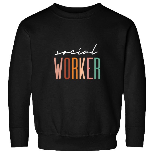 Autism Puzzle Social Worker Autism Awareness Gifts Work Love SPED Teacher Sweatshirts