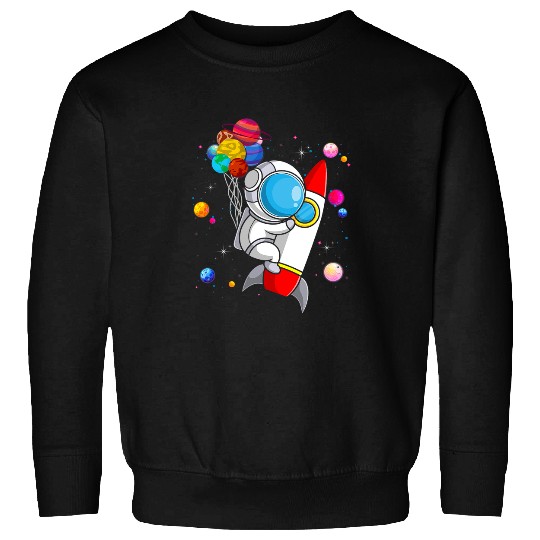 Astronaut Job Outer Astronaut Spaceman Astronomy Earth Mars Planets Space Sweatshirts