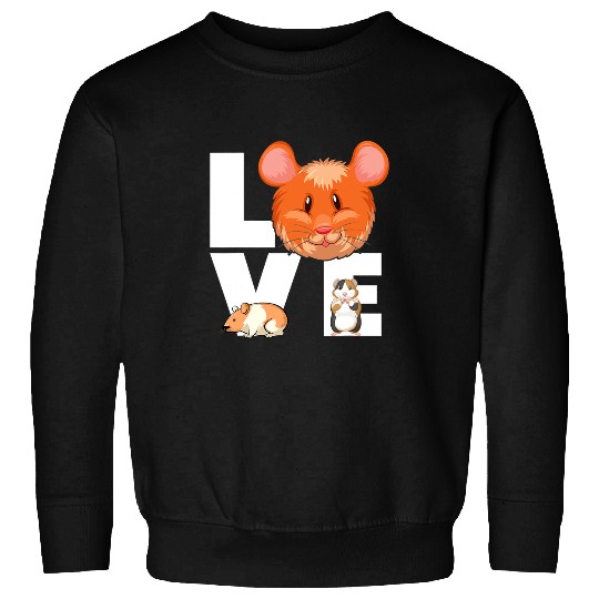 Guinea Pig Pet Love Hamster Guinea Pigs Gift For Guinea Pigs Lover Hamster Sweatshirts