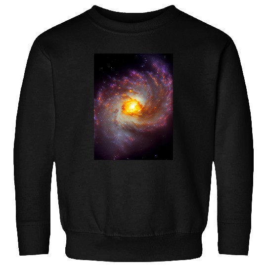 Astronaut Job Space Nebula Galaxy Deep Space Universe Gradient Pattern 62 075 Sweatshirts