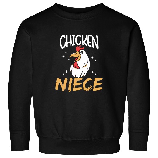 Chicken Pet Niece Rooster Keeper Poultry Chickens Sweatshirts