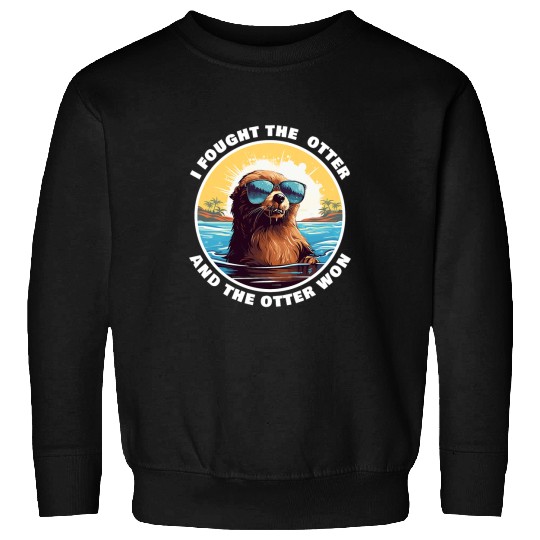 Otter Pet Otter 841 Surfing Otter 841 californias Surf Board Otter 841 3 Sweatshirts