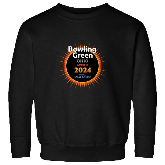 Sport Bowling Green Ohio OH Total Solar Eclipse 2024 1 Sweatshirts