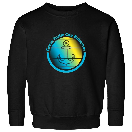 Turtle Pet Bahama Vibes Sailing Yacht Anchor Grand Turtle Cay Bahamas Sweatshirts