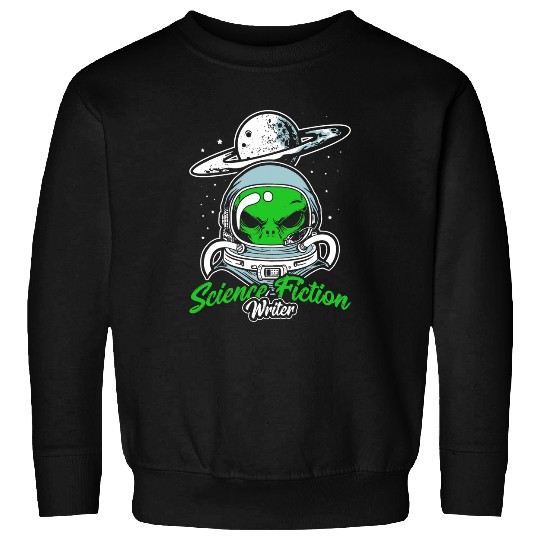 Book Fun Science Fiction Writer Gift For Authors Book Lovers 2 Sweatshirts