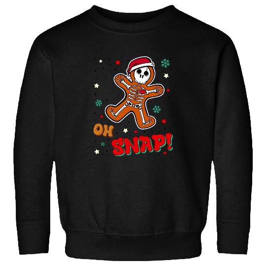 nurses Job Oh Snap Gingerbread nurses Funny Nursing Christmas Holiday Sweatshirts