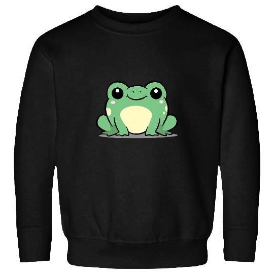 Frog Pet Chibi Kawaii Frog Amphibian Animal Frog Pond Lover039 Sweatshirts