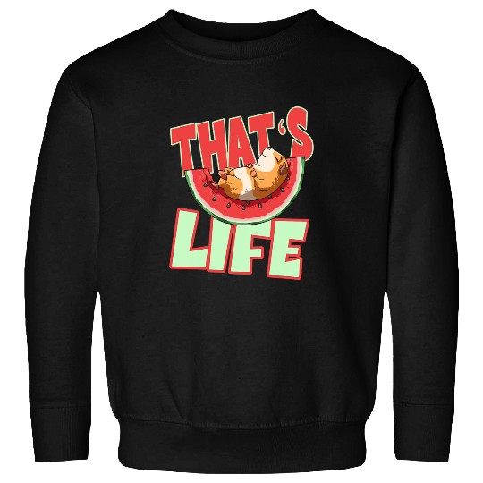 Guinea Pig Pet Melon Melon Swing Sweatshirts