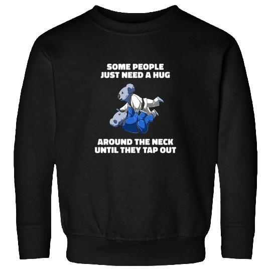 Koala Pet Funny Jiu Jitsu Choke Hug BJJ Grappling Koala Sweatshirts