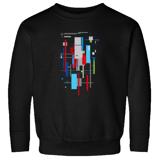 Architect Job Minimal Pattern Abstract FUTURISM Sweatshirts
