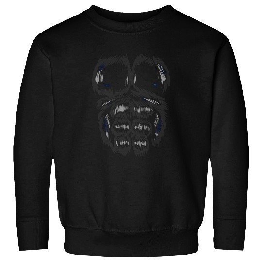 Gorilla Pet Funny Gorilla Chest Costume Sweatshirts
