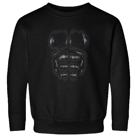 Gorilla Pet Funny Gorilla Chest Costume Sweatshirts