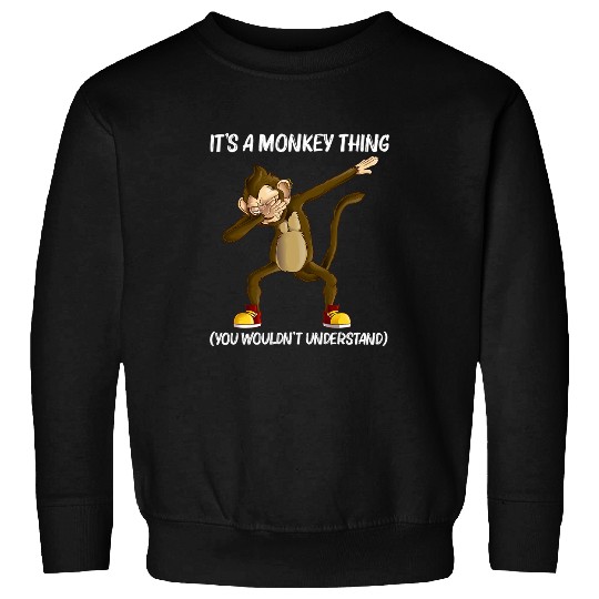 Gorilla Pet Cute Monkey Gift For Men Women Gorilla Ape Chimpanzee Animal 6 Sweatshirts