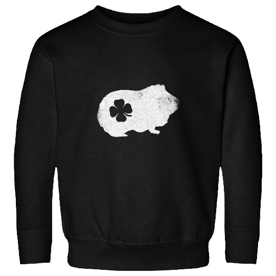 Guinea Pig Pet The Guinea Pig Shamrock St Patricks Day Saint Paddys Sweatshirts