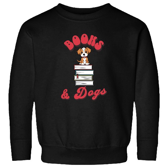 Book Fun And Dogs Book Lover Dog Lover Writer Teacher Librarian Sweatshirts
