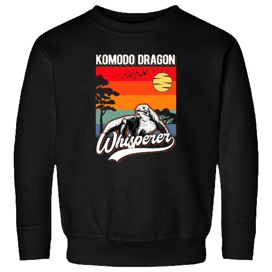 Komodo Pet Komodo Dragon Whisperer Sweatshirts